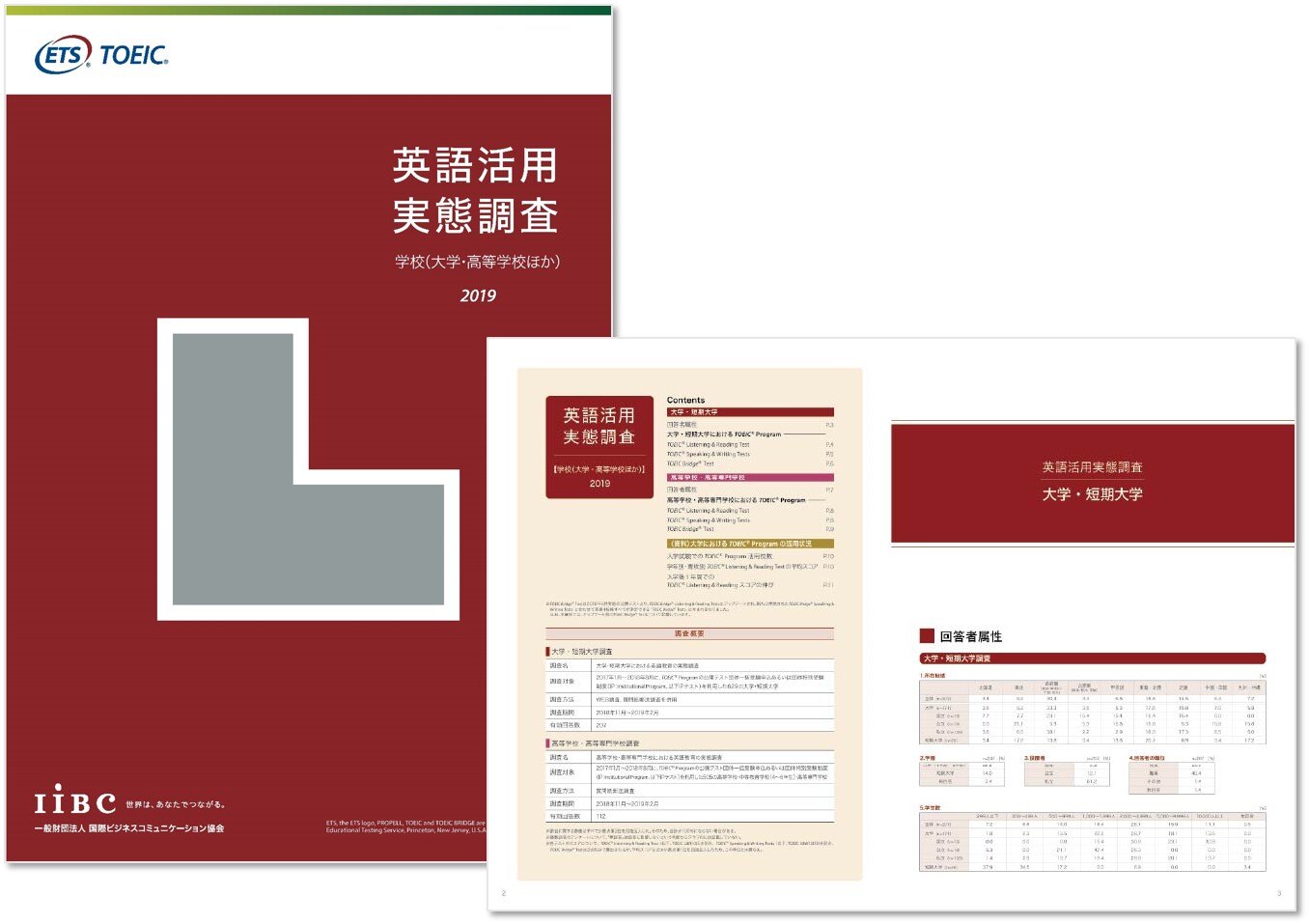 英語活用実態調査【大学・高校】2019